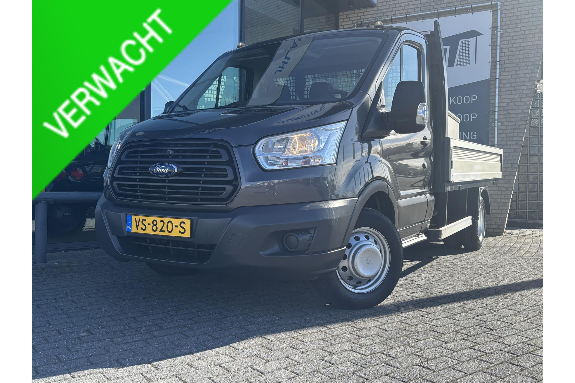 Ford Transit 350 2.2 TDCI L2H1*3-PERS*PICKUP*OPENLAADBAK